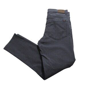 Faherty Mens Jeans 34 x 32 Gray Stretch Cotton Rayon Lyocell Pocket